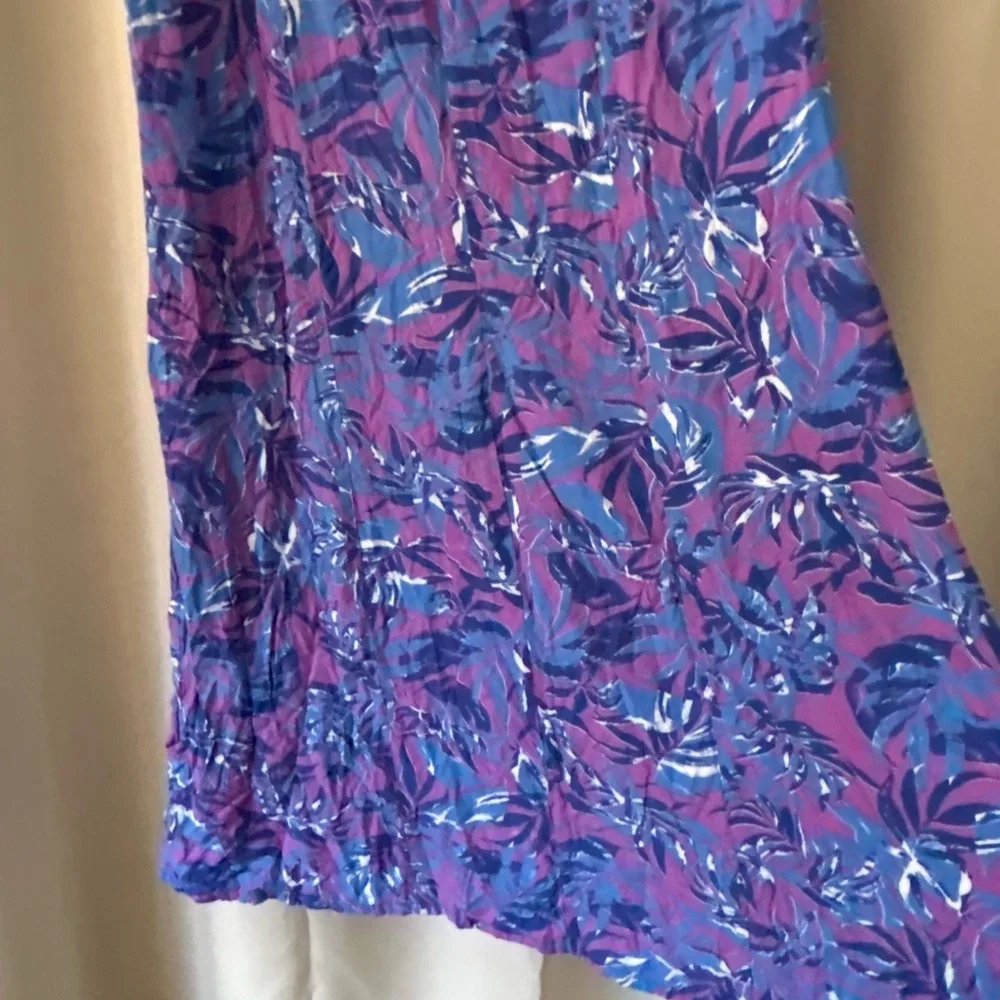 M Blue Ginger Purple and Blue Women's Dress: size large - Picture 8 of 8